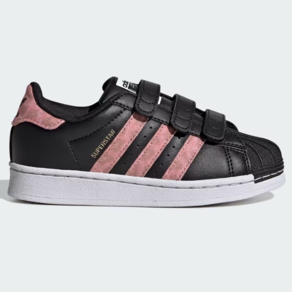 Adidas ‘Superstar’ Velcro kids sneakers